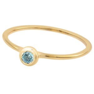 NOVA RING BL FORGYLDT