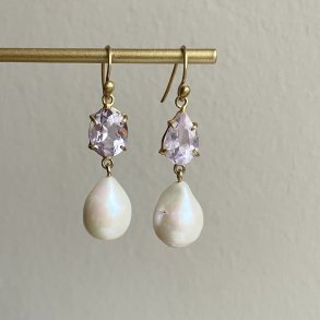 reringe med pink ametyst