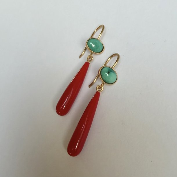 �reringe tyrkis og coral