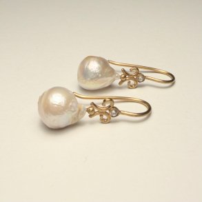 �reringe med barok perler