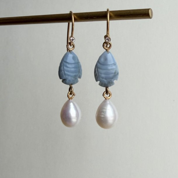 �reringe bl� opal og peroer