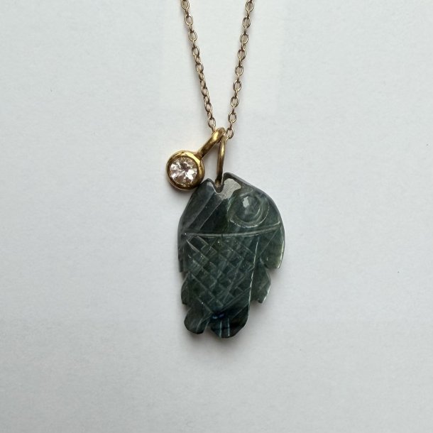 Halsk�de labradorite fisk