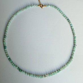 Halsk�de amazonite