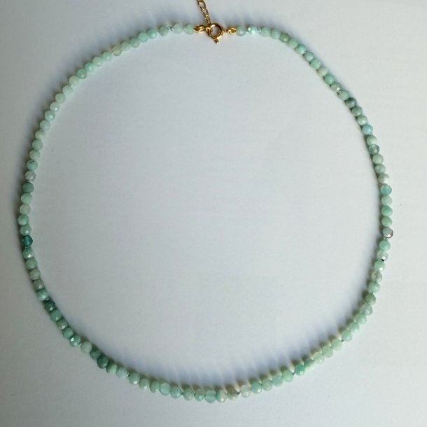 Halsk�de amazonite