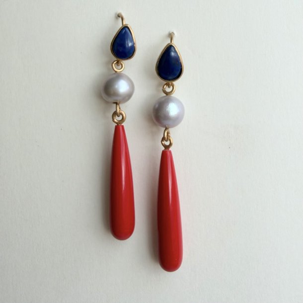 �reringe lapiz, perler og coral Q.