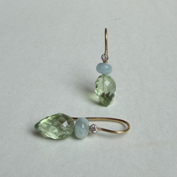 �reringe peridot og aquamarin