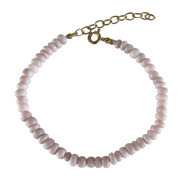 Armbnd pink opal