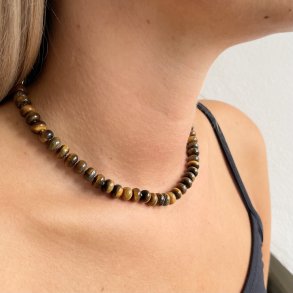 Halsk�de med tiger�je