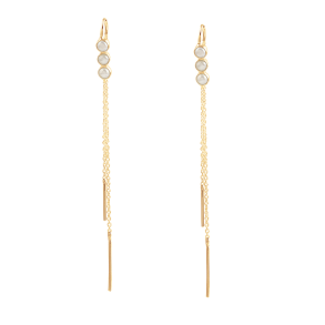 ALLIE reringe perle forgyldt